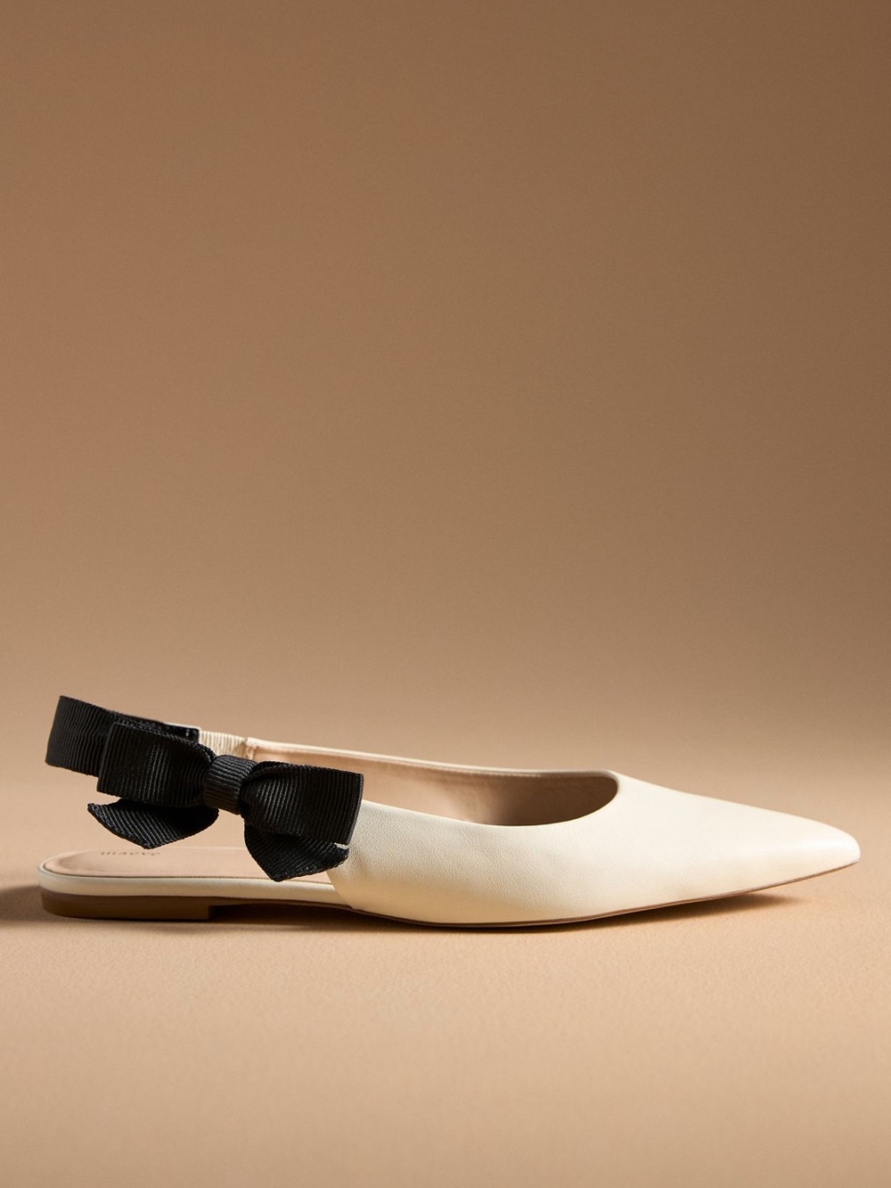 Anthropologie Maeve Side Bow Slingback Flats